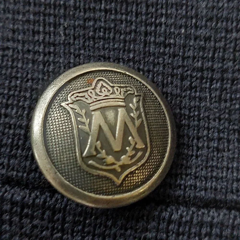 Club Monaco Navy Marino Wool Knit Sweater Blazer/Jacket, Women's S - Picture 10 of 10